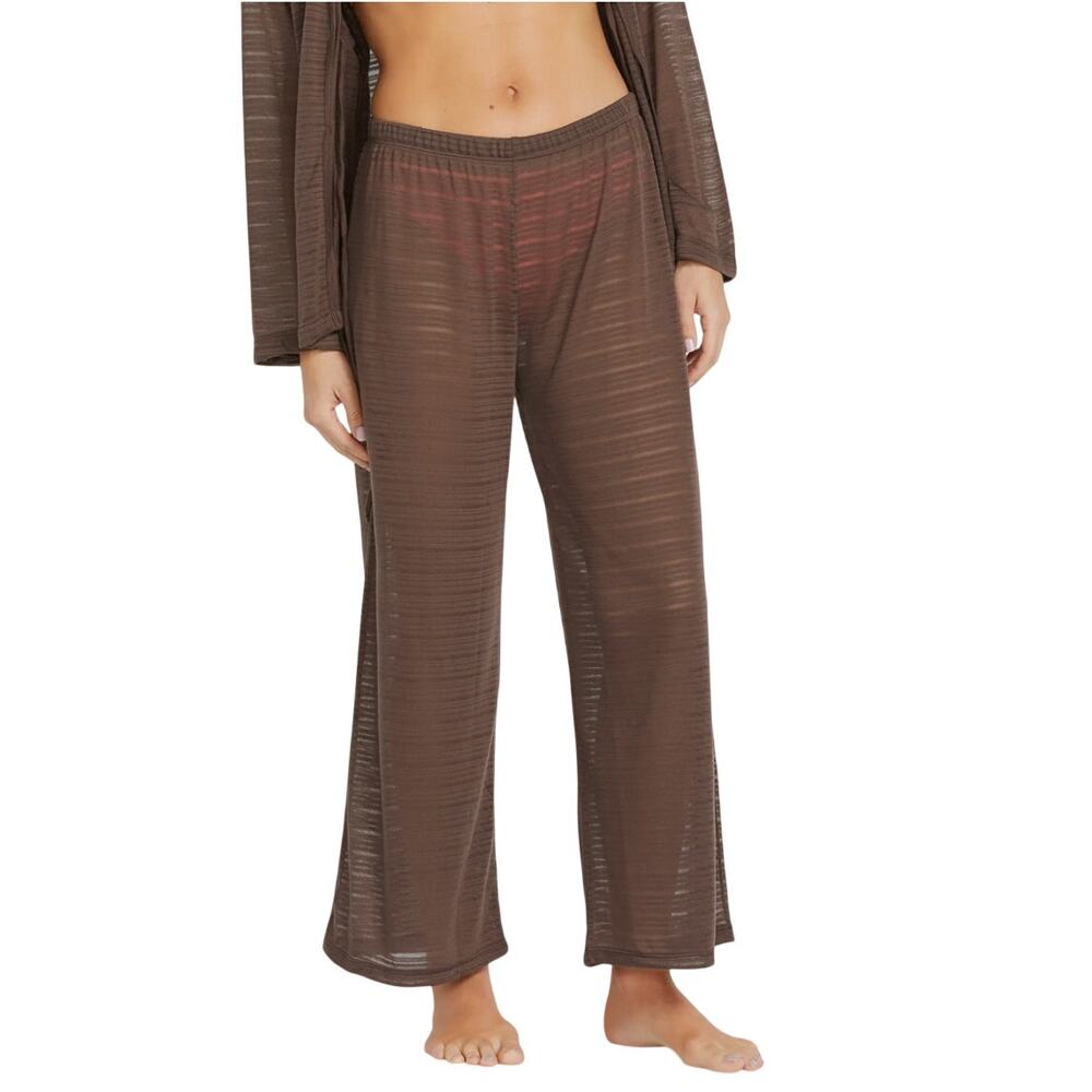 Billabong Sun Vacancy Cover-Up Pants - Brown NWT Size Small